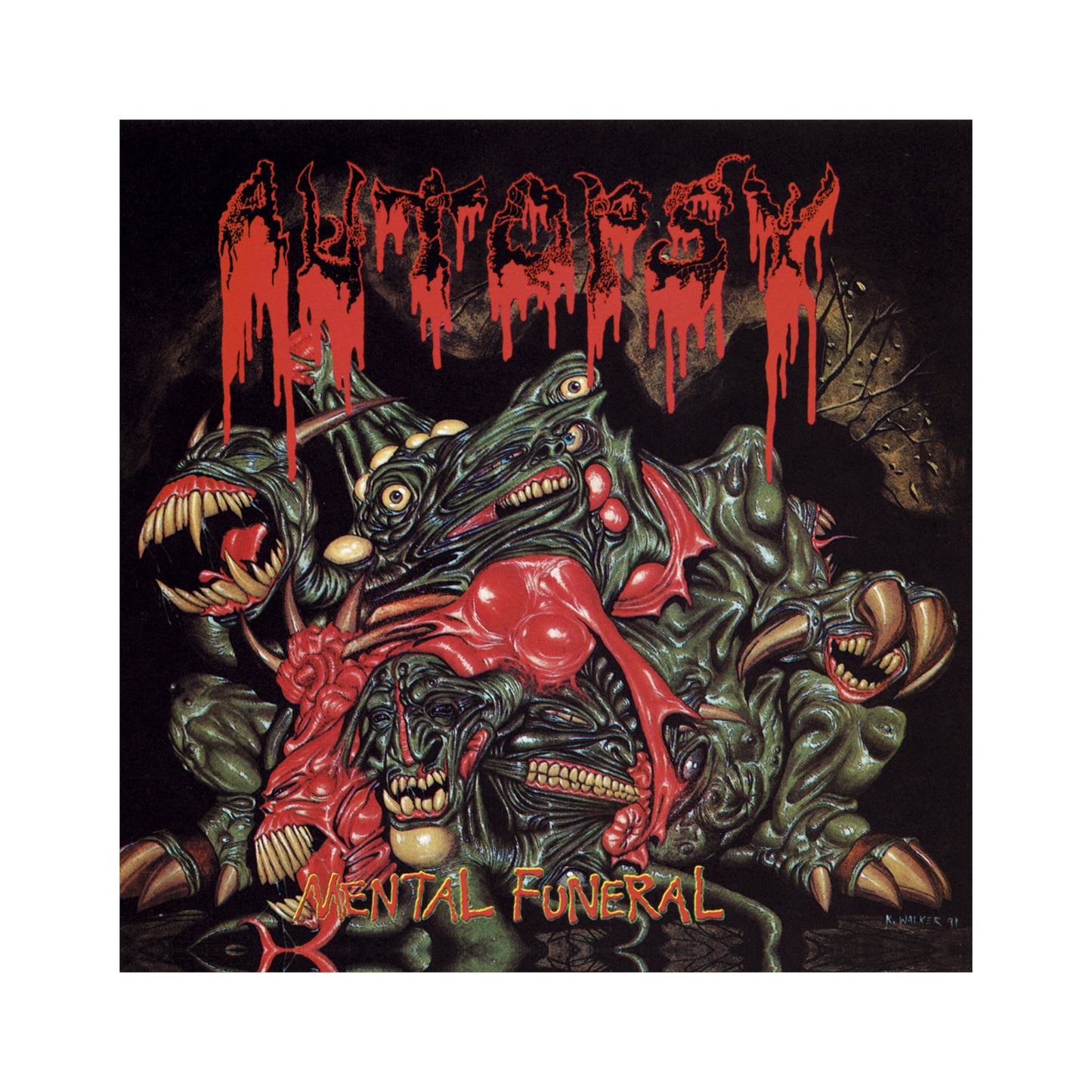 Autopsy - Mental Funeral LP (color vinyl)