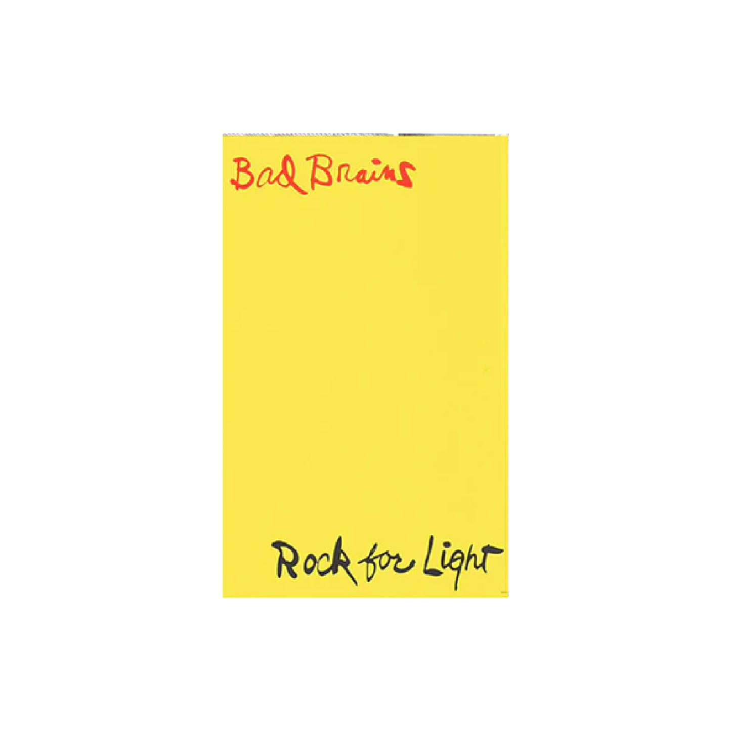 Bad Brains - Rock For Light cassette tape