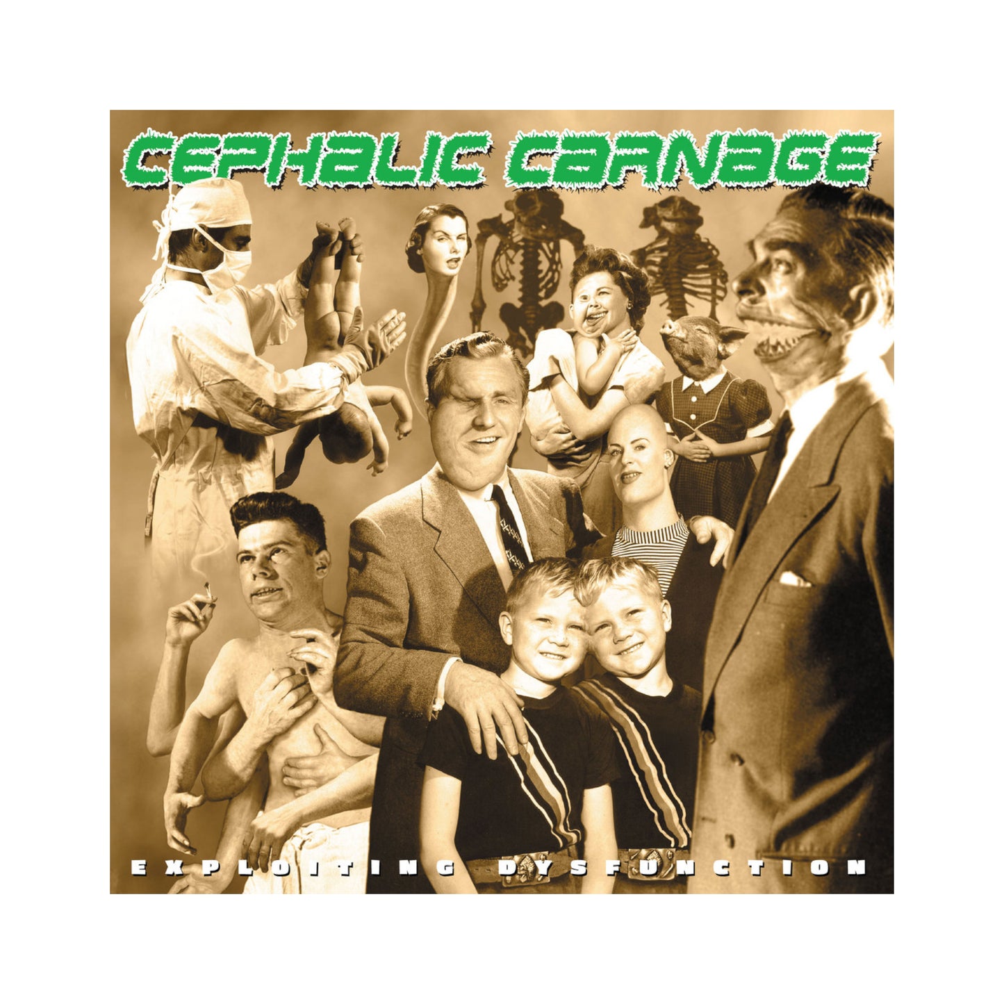 Cephalic Carnage - Exploiting Dysfunction LP (color vinyl)