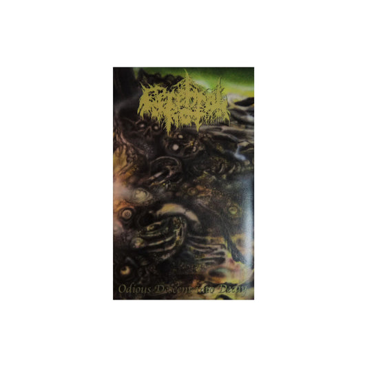Cerebral Rot ‎– Odious Descent Into Decay cassette tape