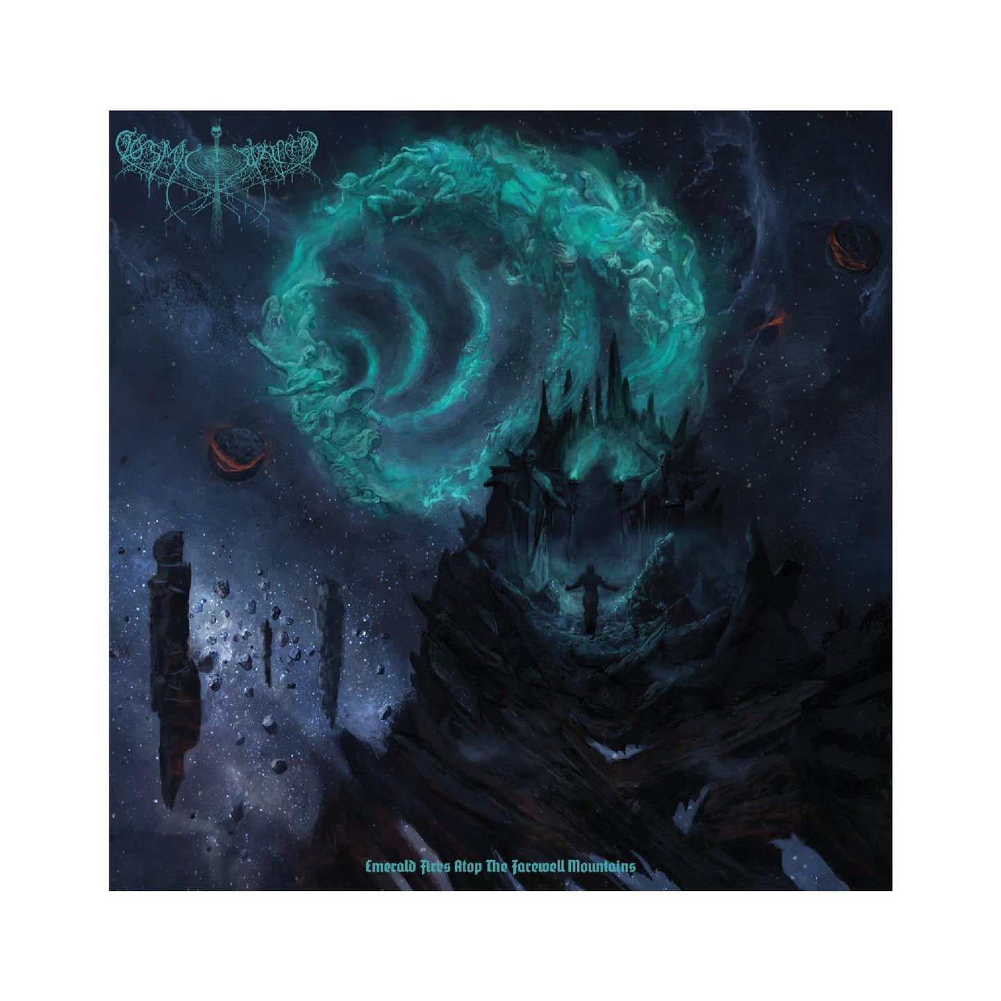 Cosmic Putrefaction - Emerald Fires atop the Farewell Mountains LP (black vinyl)