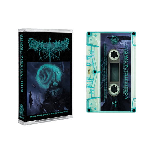 Cosmic Putrefaction - Emerald Fires Atop the Farewell Mountains cassette tape