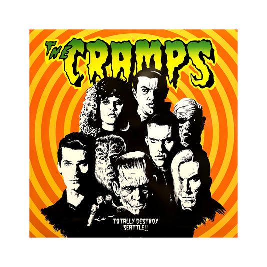 The Cramps - Totally Destroy Seattle!! LP (color vinyl)