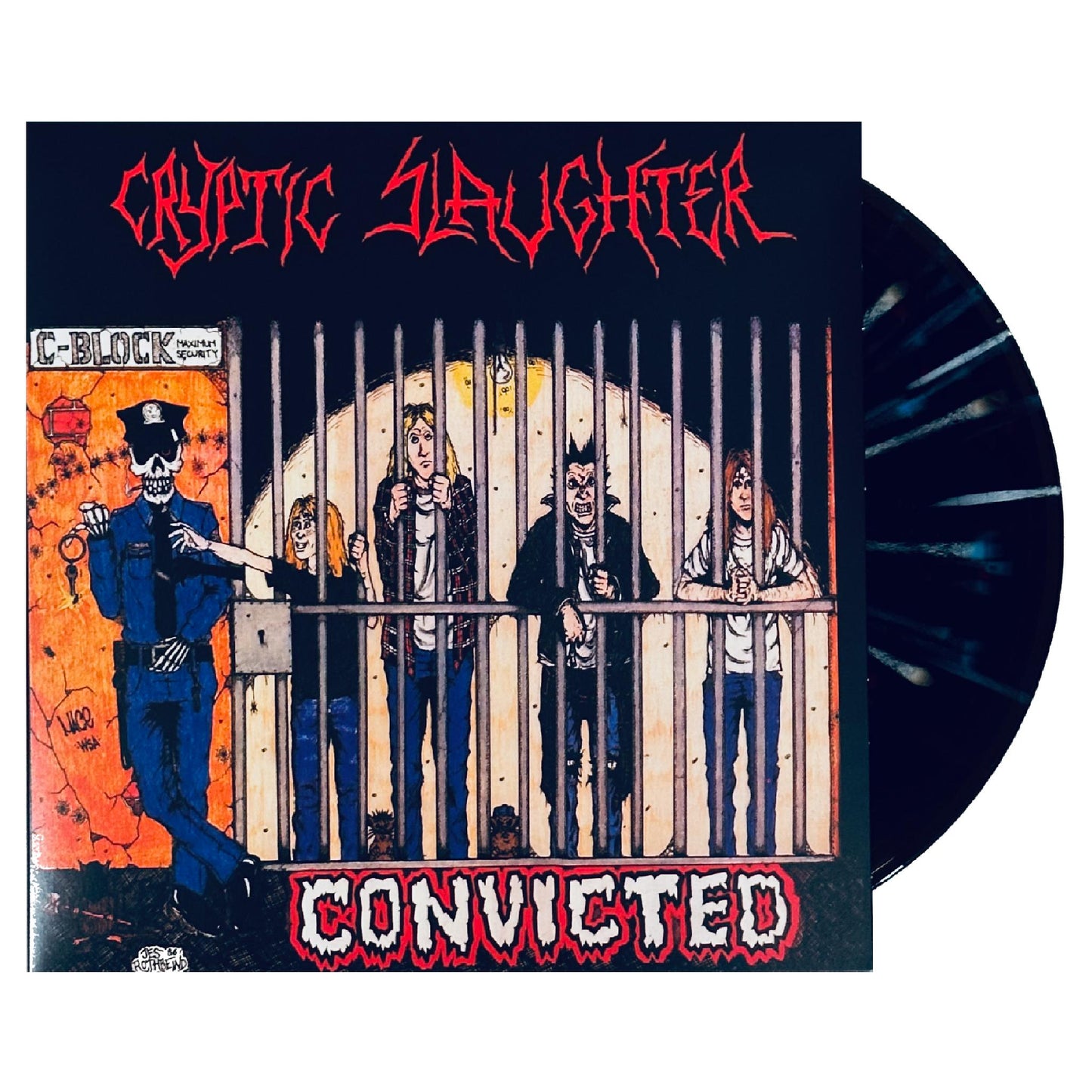Cryptic Slaughter - Convicted LP 12" (color vinyl)