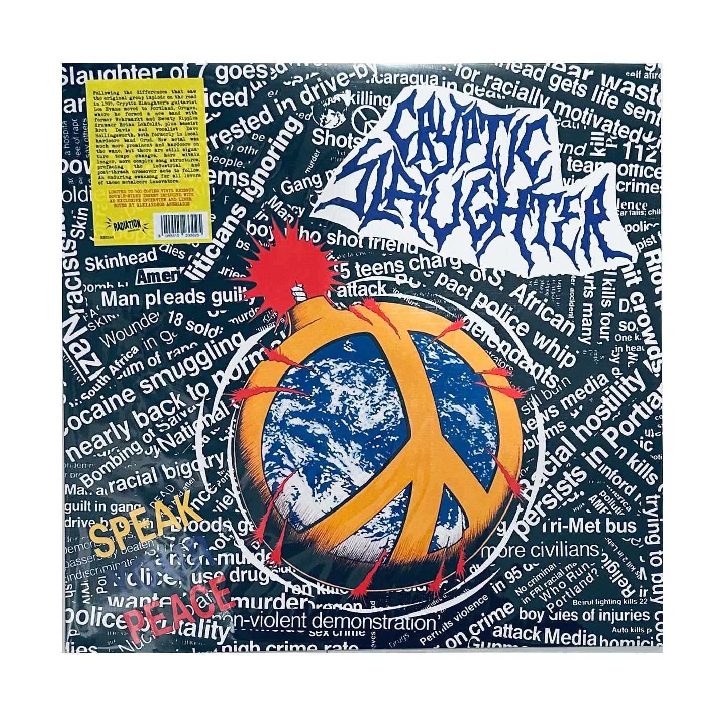 Cryptic Slaughter - Speak Your Peace LP (black vinyl)