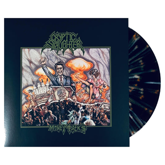 Cryptic Slaughter - Money Talks LP 12" (color vinyl)