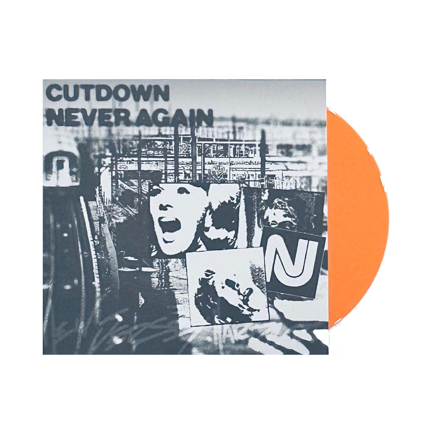 Never Again / Cutdown Split 7" EP (color vinyl)