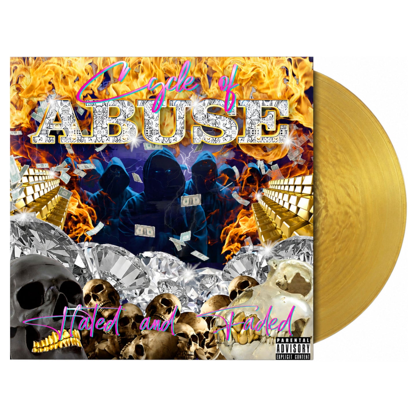 Cycle Of Abuse - Hated and Faded LP (color vinyl)