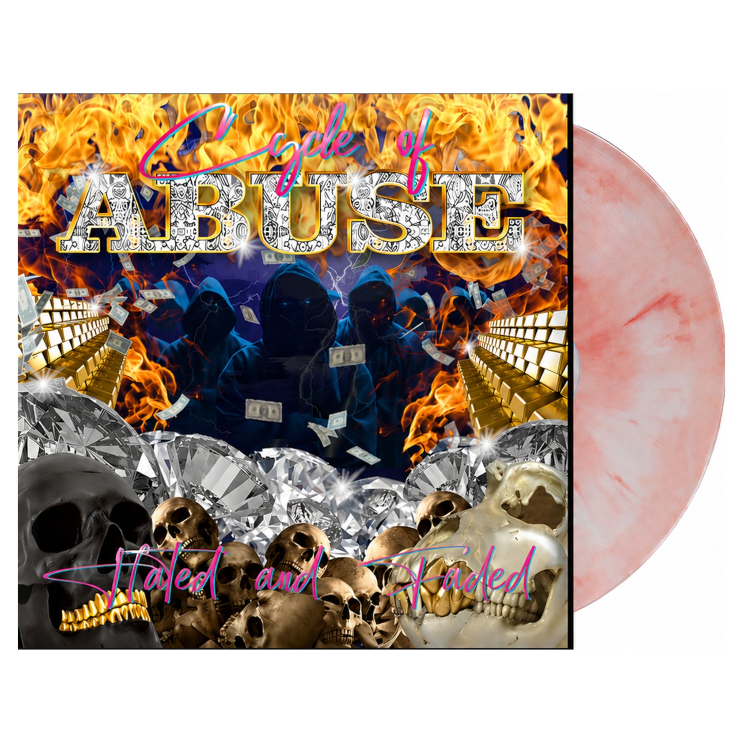 Cycle Of Abuse - Hated and Faded LP (color vinyl)