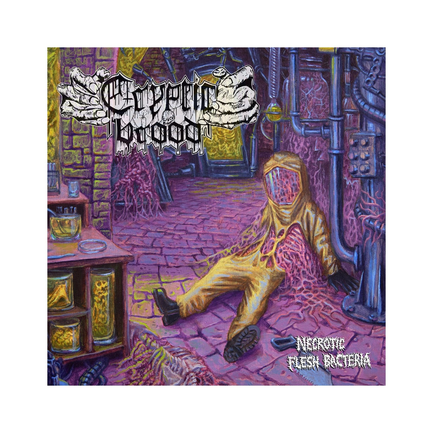 Cryptic Brood - Necrotic Flesh Bacteria LP (color vinyl)