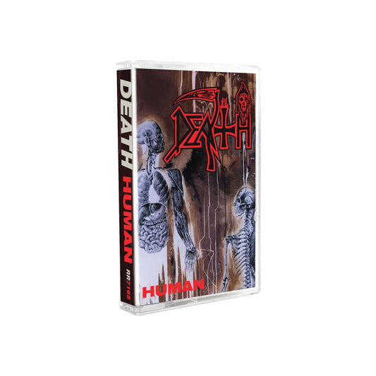 Death - Human cassette tape (2021 red shell reissue)