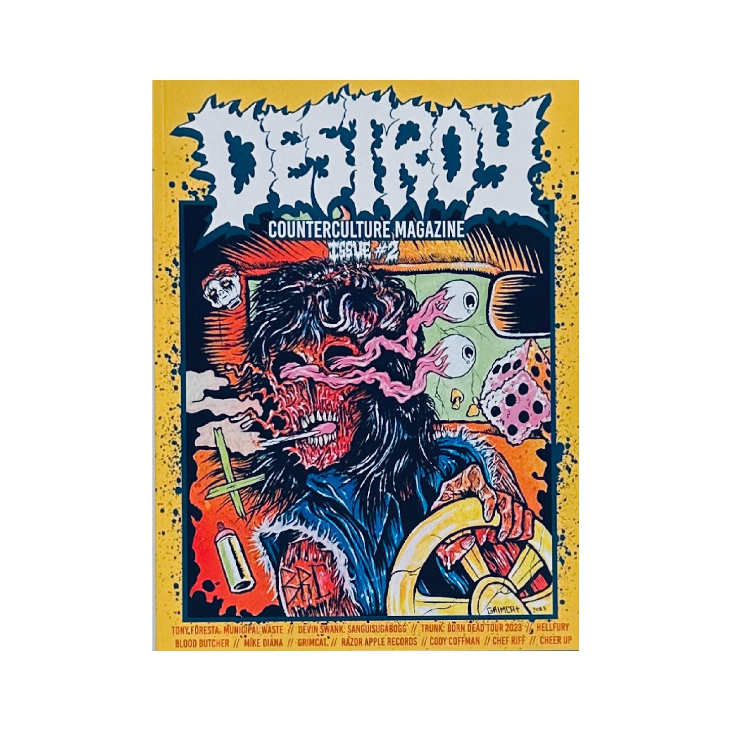 Destroy Magazine Issue #1 and #2 bundle