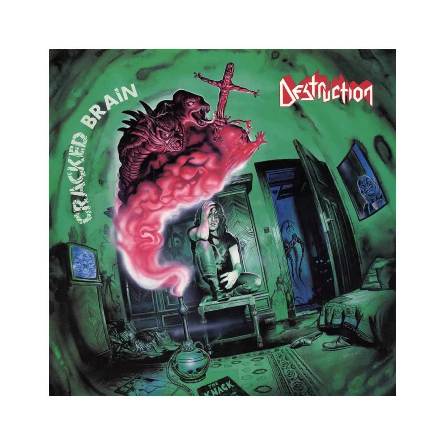 Destruction - Cracked Brain LP (color vinyl)