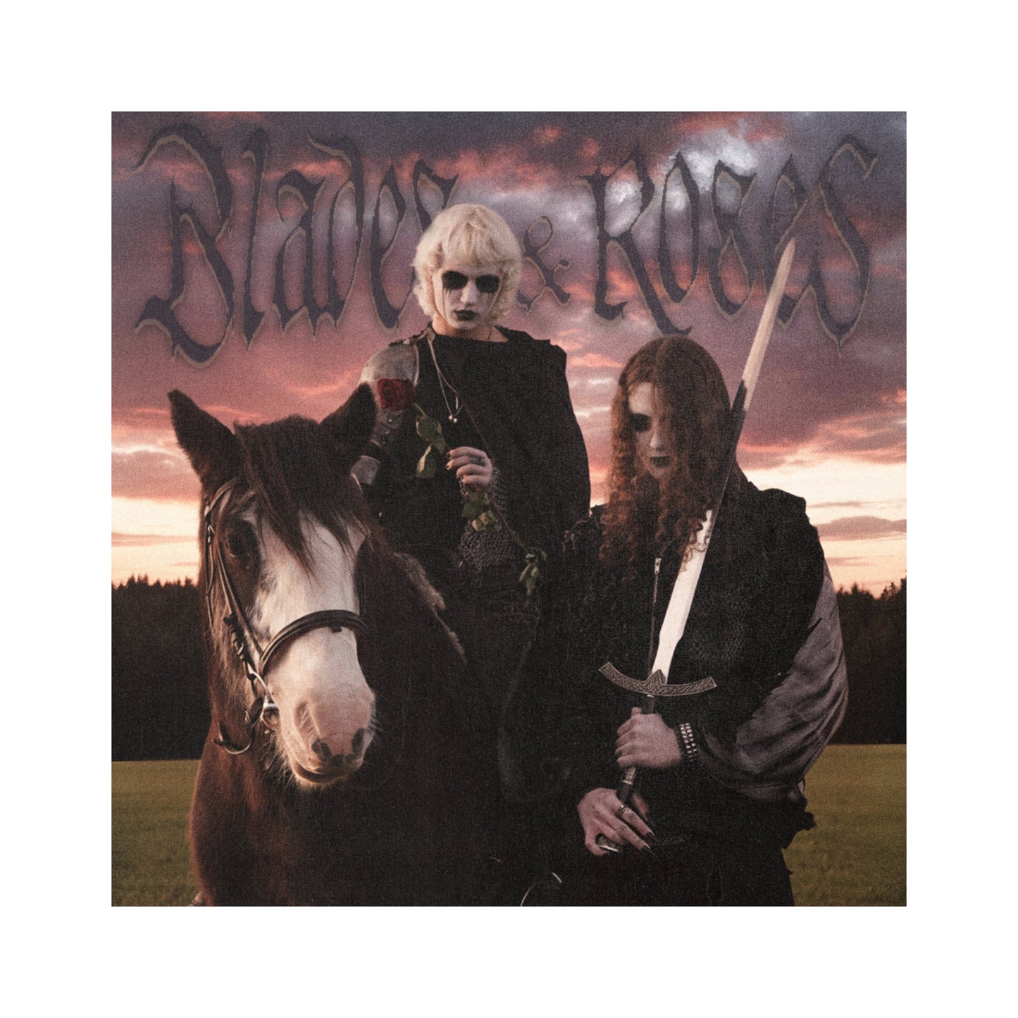 Draugveil & Selvnatt - Blades & Roses LP (color vinyl)