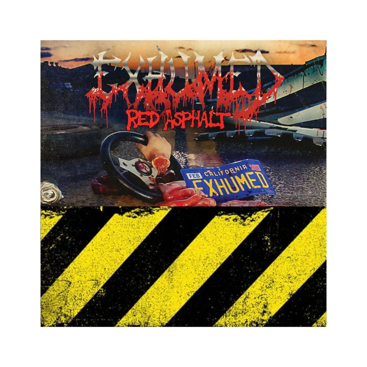 Exhumed - Red Asphalt LP (color vinyl)