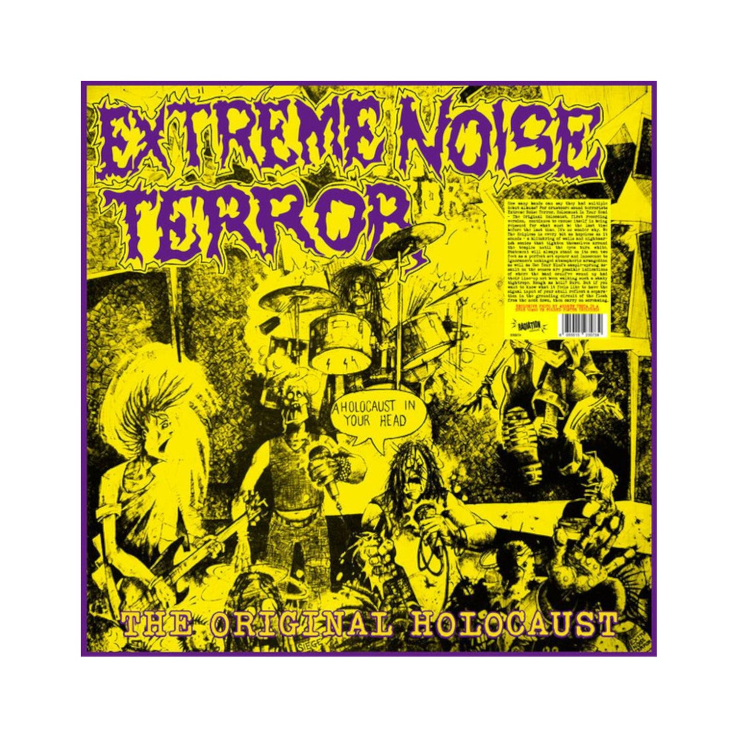 Extreme Noise Terror - The Original Holocaust LP (black vinyl)