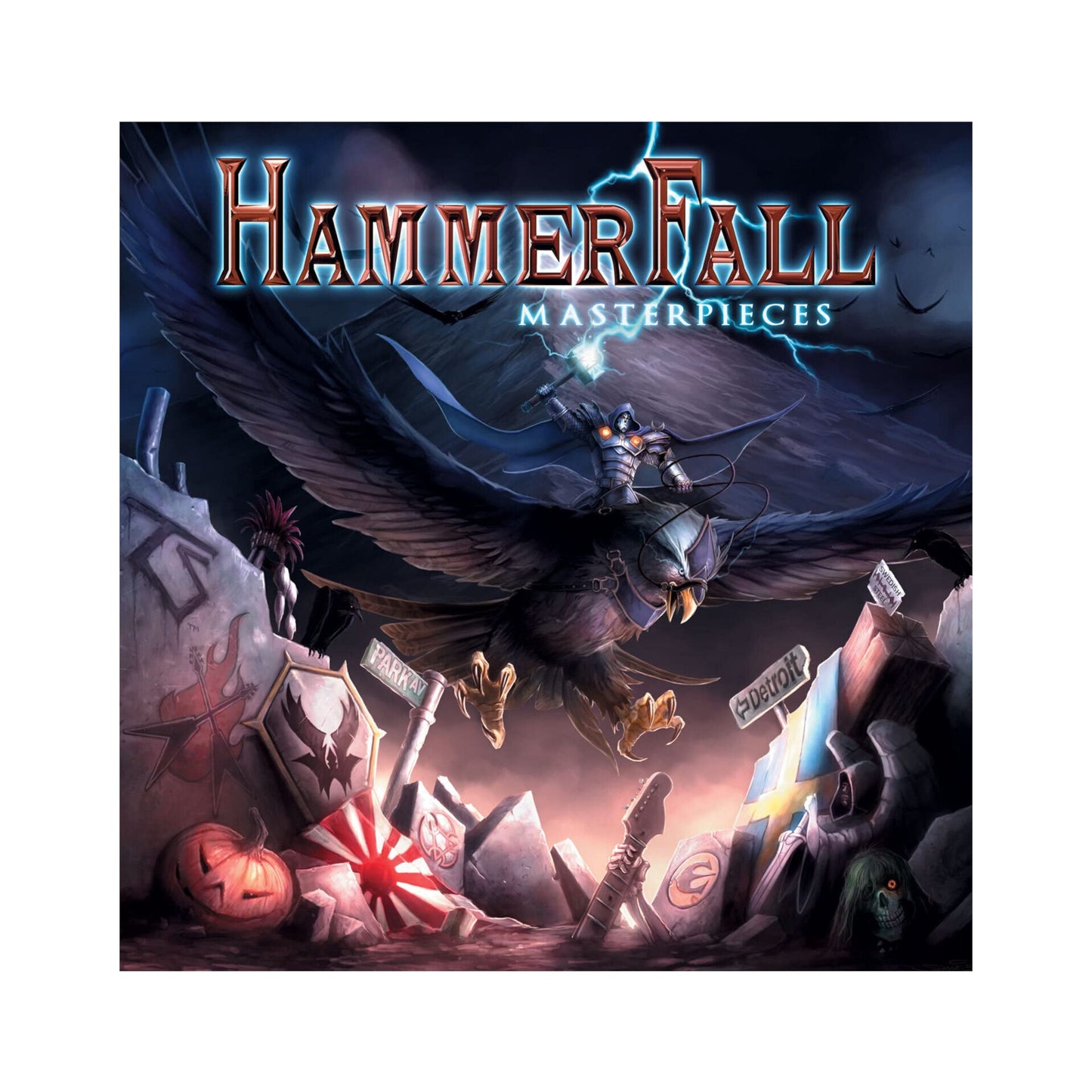 Hammerfall - Masterpieces LP (black vinyl)