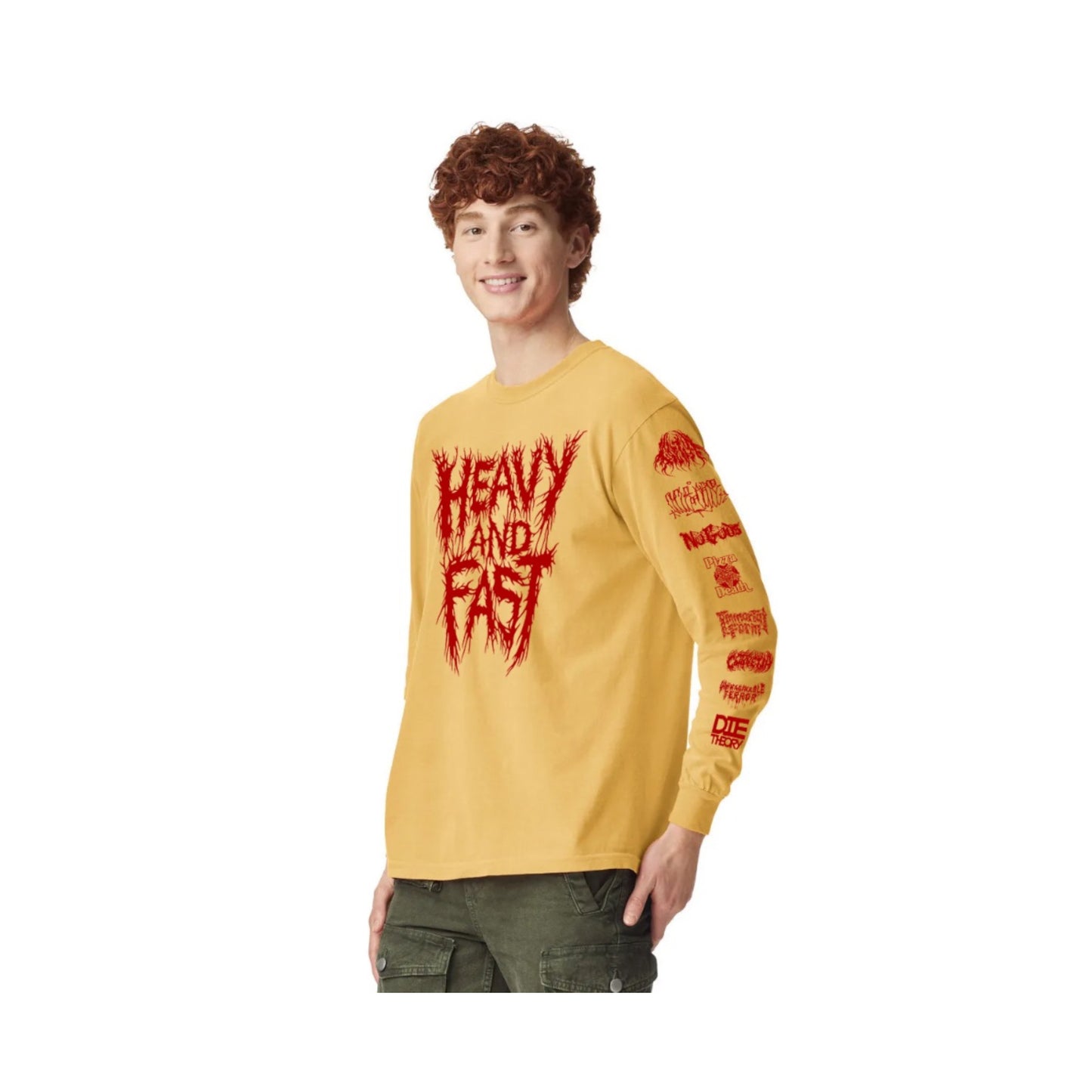 Heavy and Fast Long Sleeve shirt (Comfort Colors)