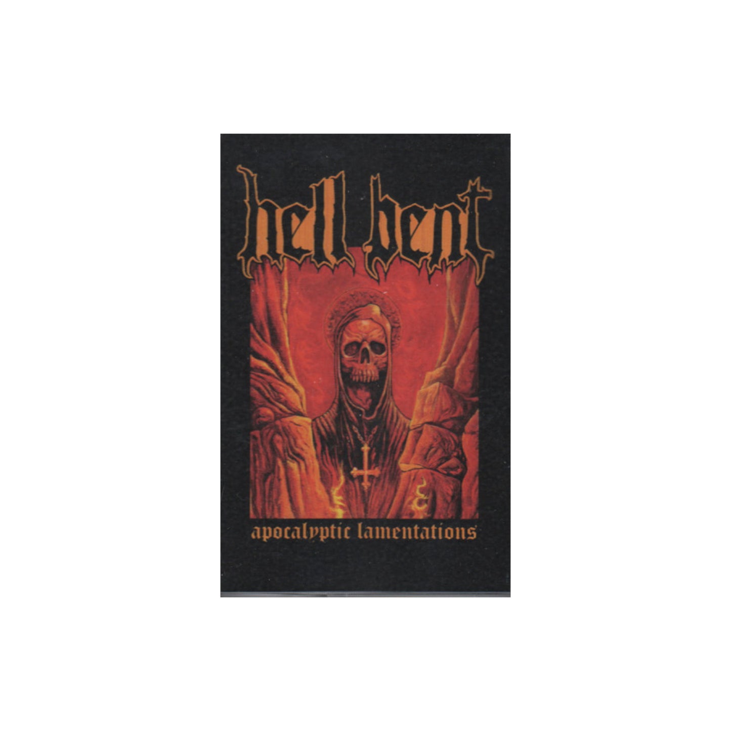Hell Bent - Apocalyptic Lamentations cassette tape
