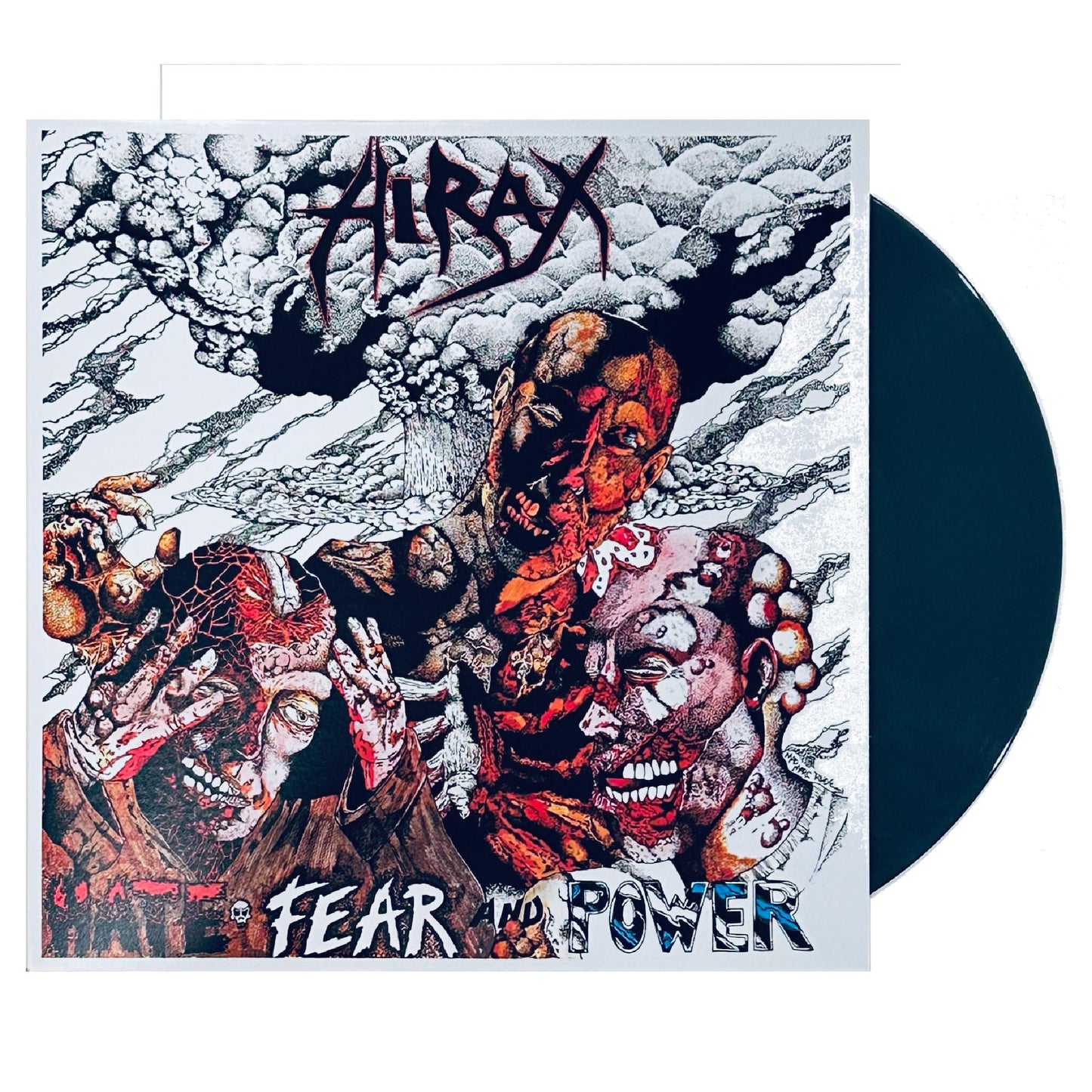 Hirax - Hate, Fear And Power LP 12" (color vinyl)