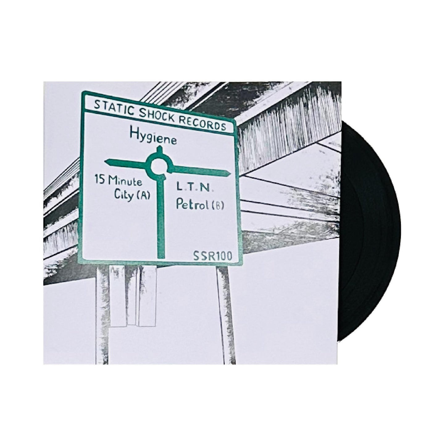 Hygiene - 15 Minute City 7" EP (black vinyl)