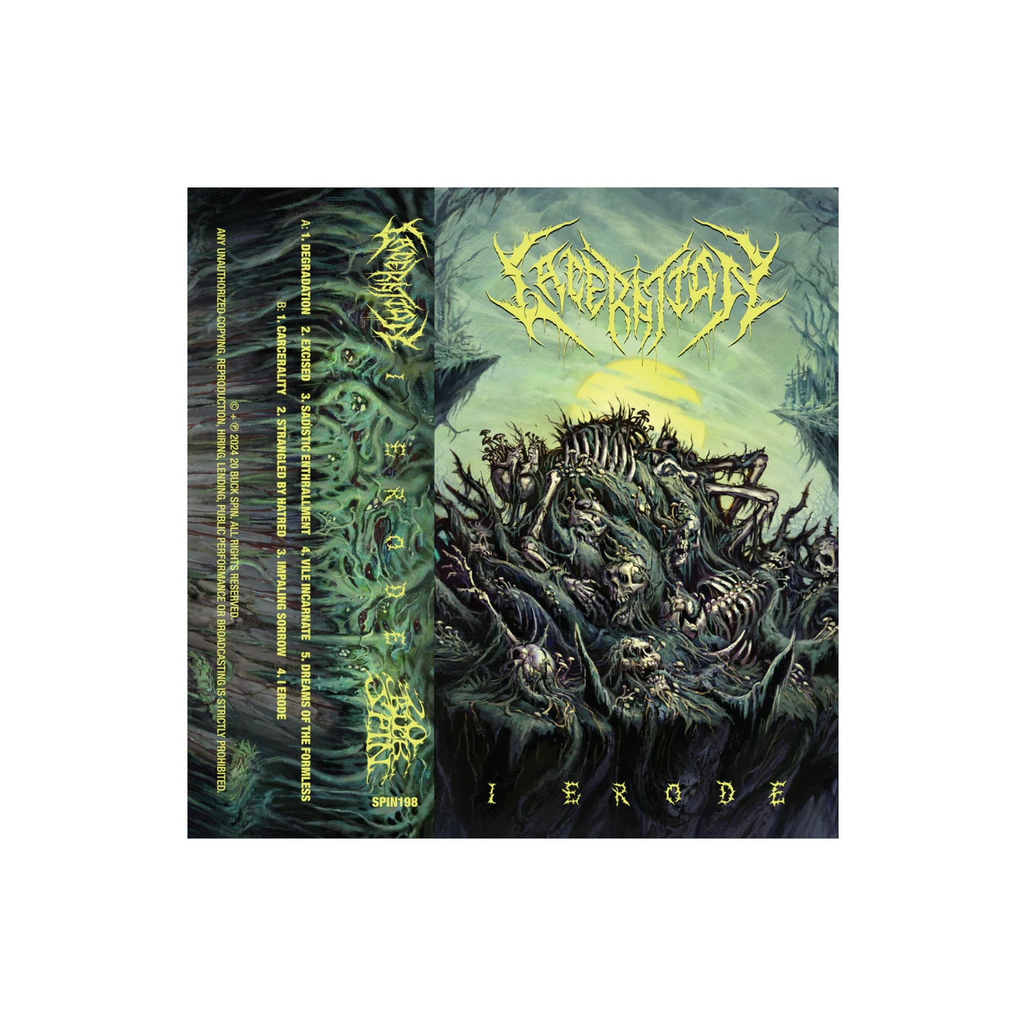 Laceration - I Erode cassette tape