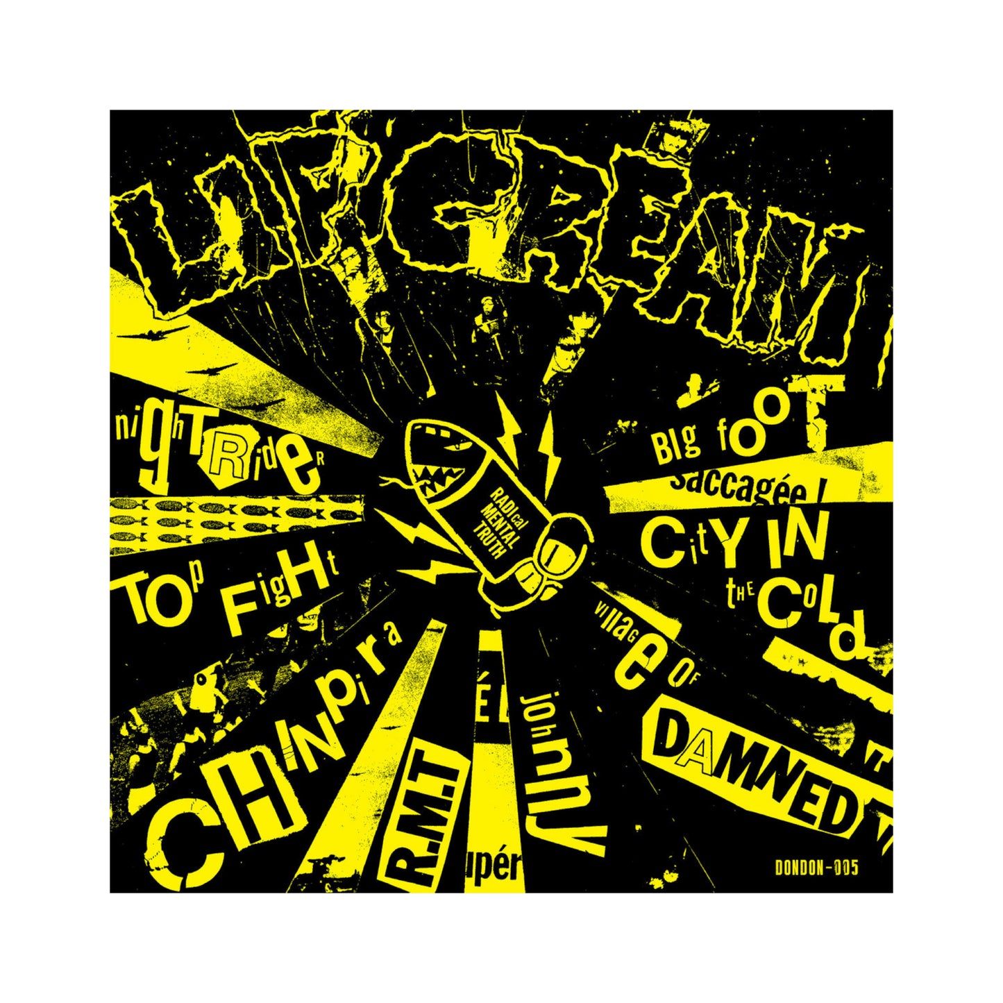 Lip Cream - Big Foot Cassette LP (color vinyl)