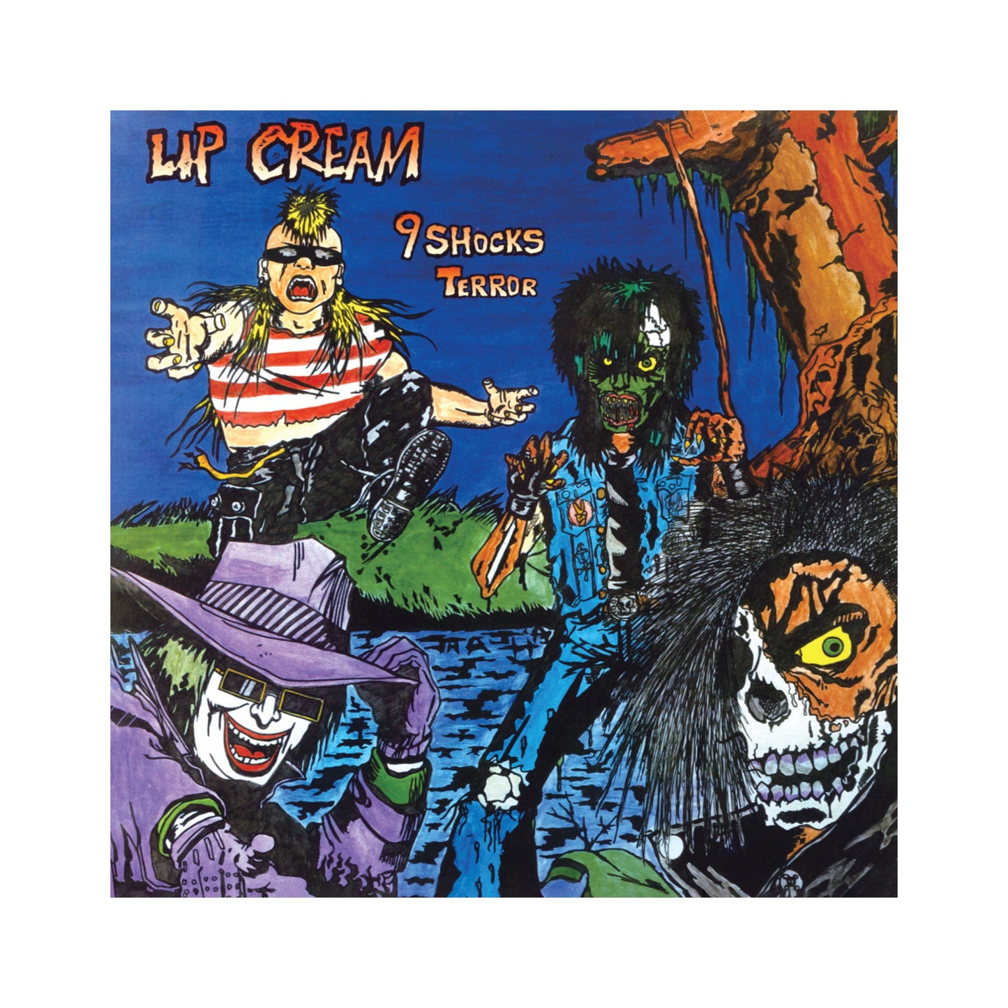 Lip Cream - 9 Shocks Terror LP (color vinyl)