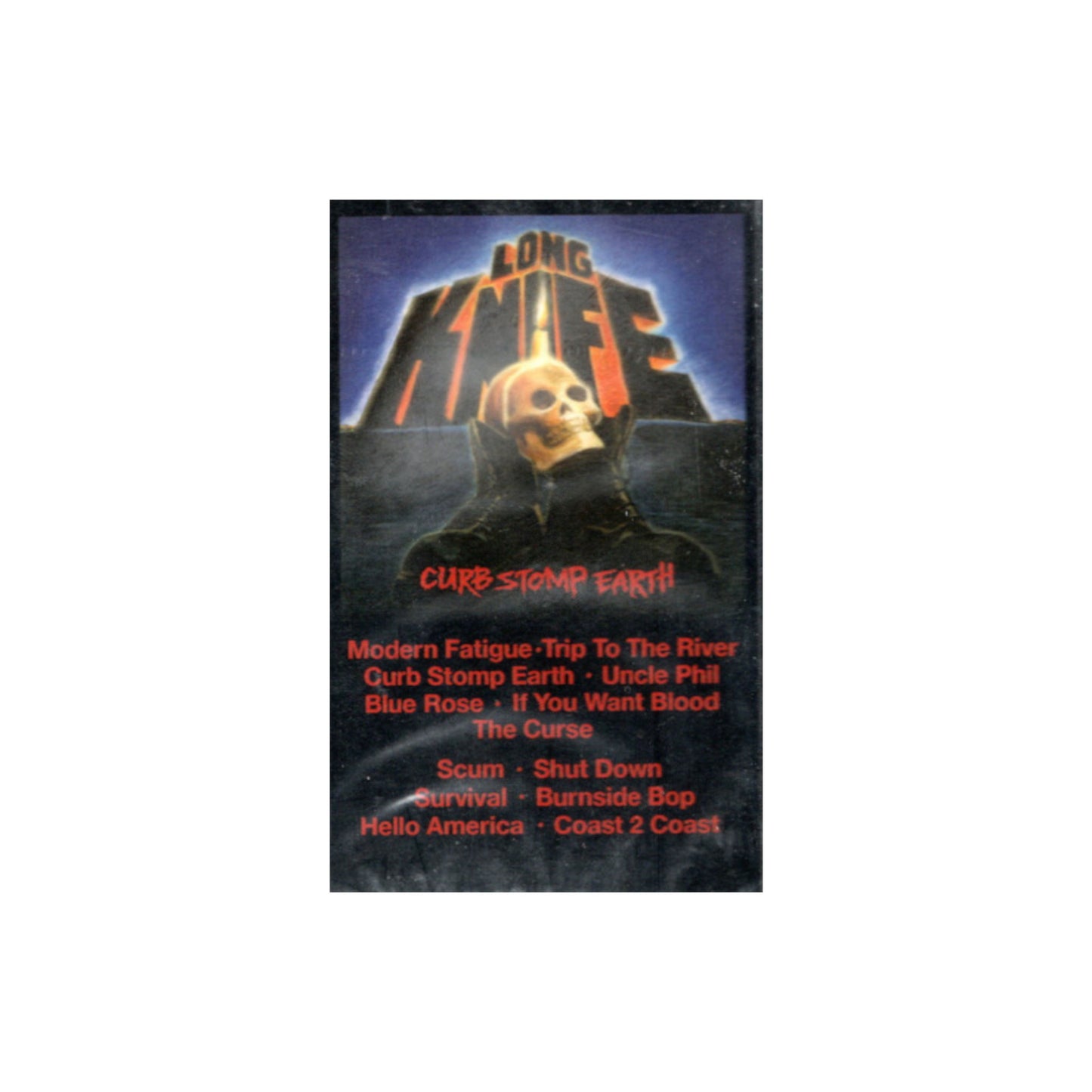 Long Knife - Curb Stomp Earth cassette tape