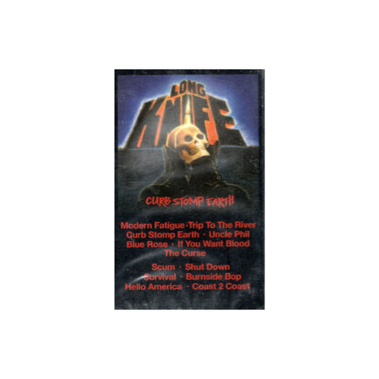 Long Knife - Curb Stomp Earth cassette tape