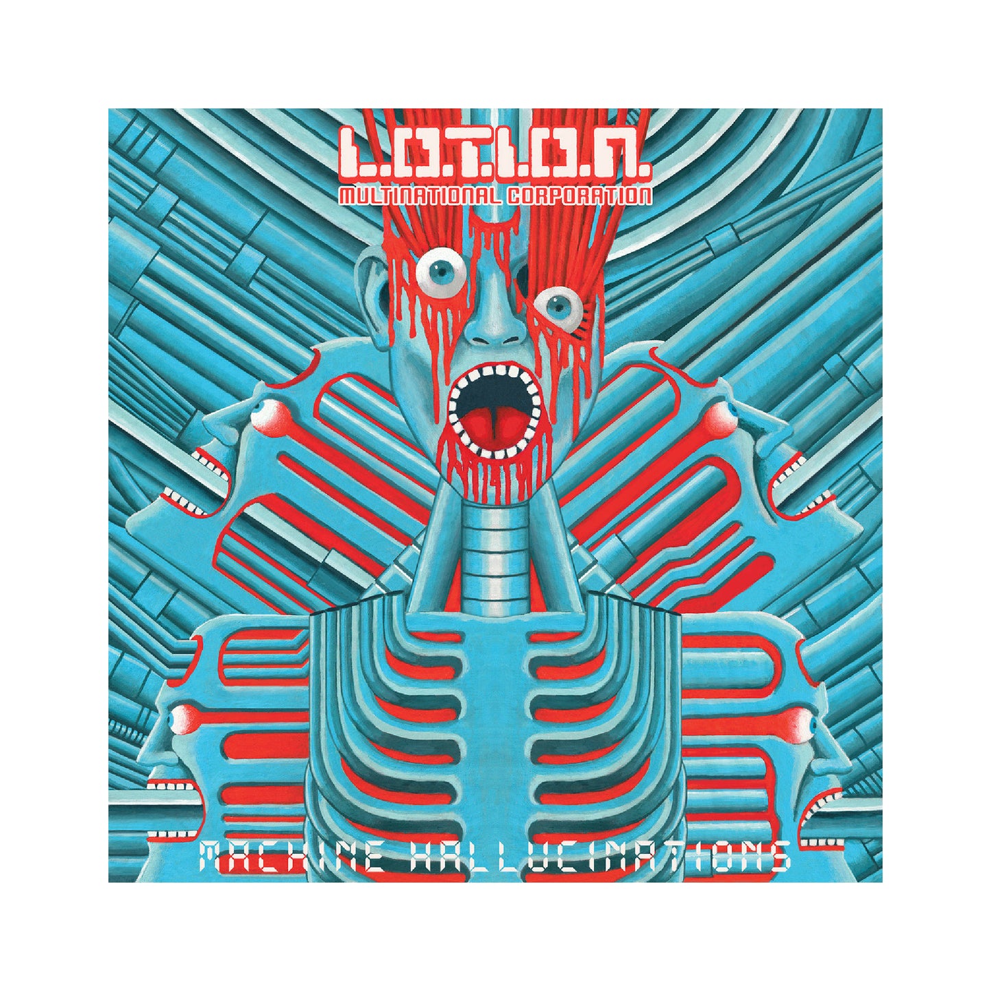 L.O.T.I.O.N. Multinational Corporation - Machine Hallucinations LP (black vinyl)