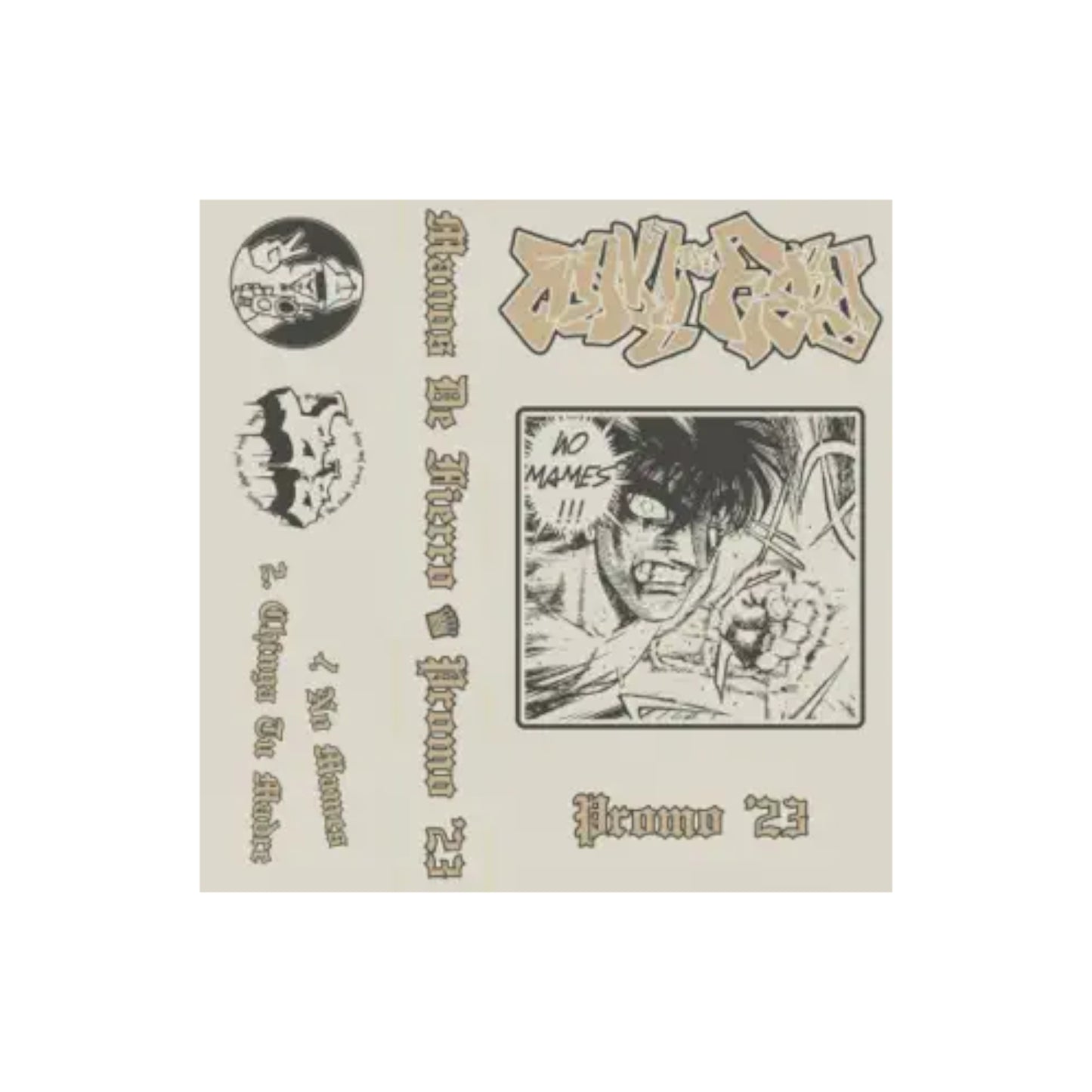 Manos de Fierro - Eat Lead + Promo 23 cassette tape