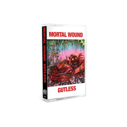 Mortal Wound / Gutless split cassette tape