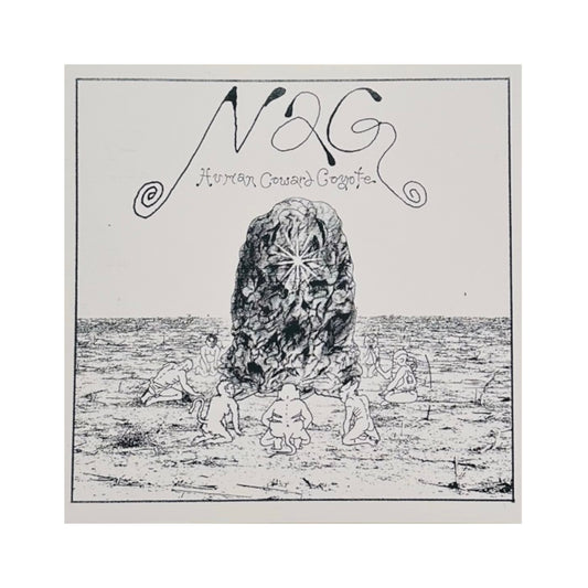 Nag - Human Coward Coyote LP (white vinyl)
