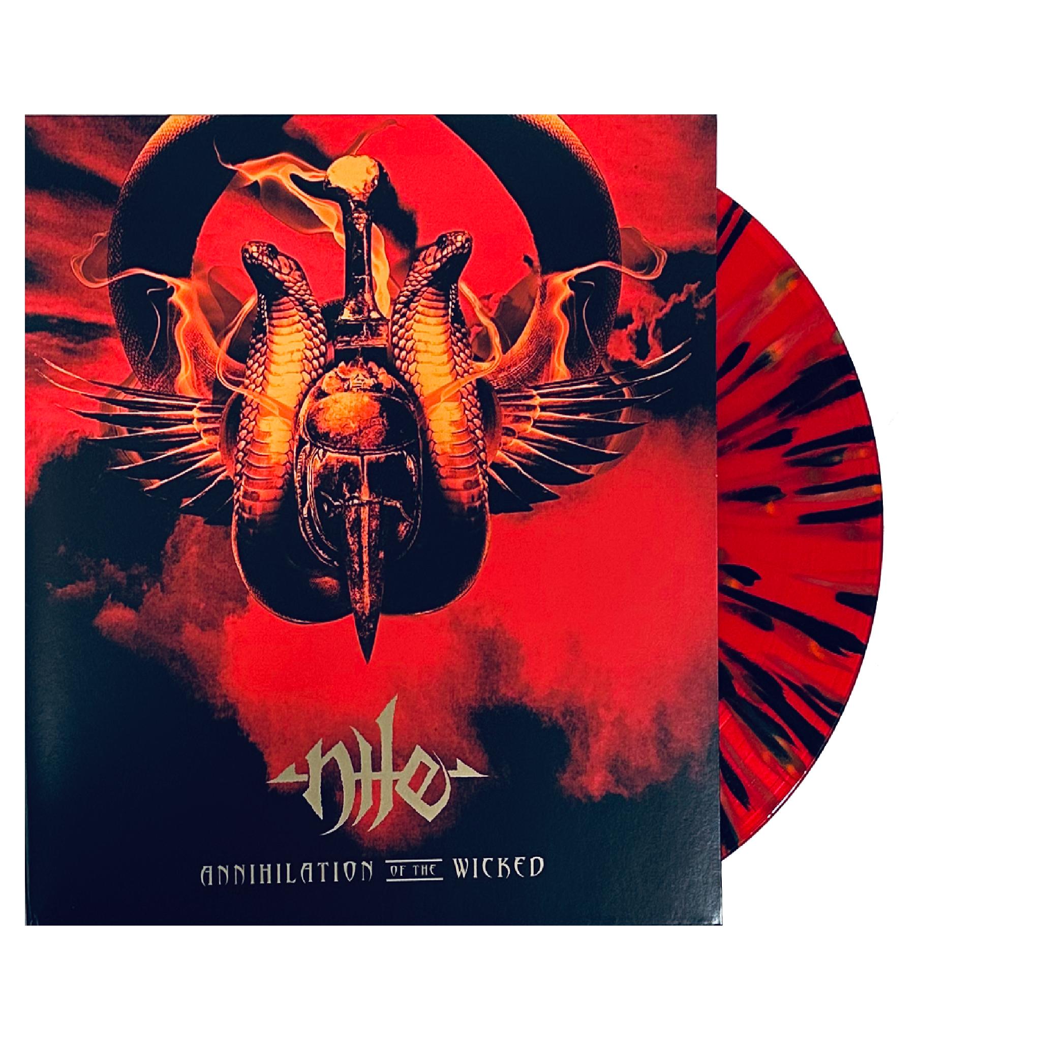 Nile - Annihilation of the Wicked LP (color vinyl) – Heavy and Fast ...