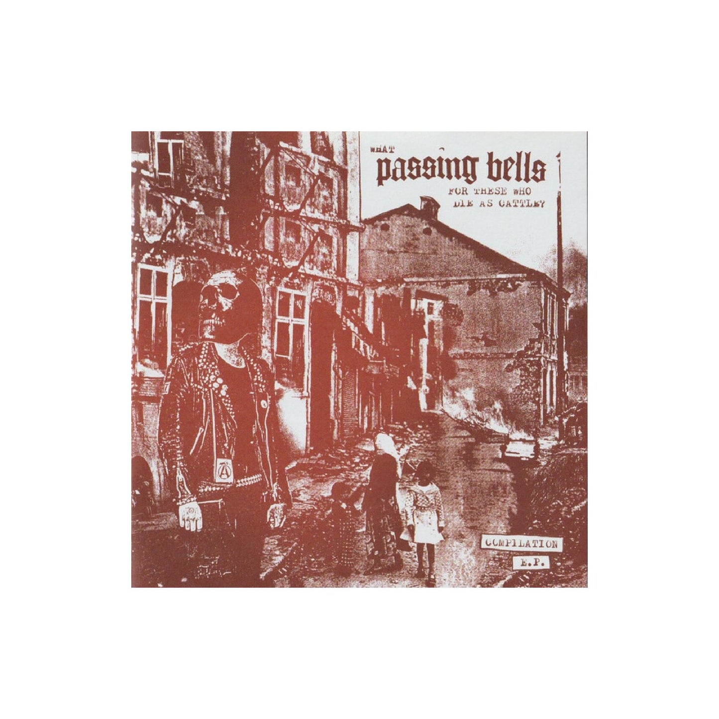 Various V/A - What Passing Bells For Those Who Die As Cattle? 7" comp (black vinyl)