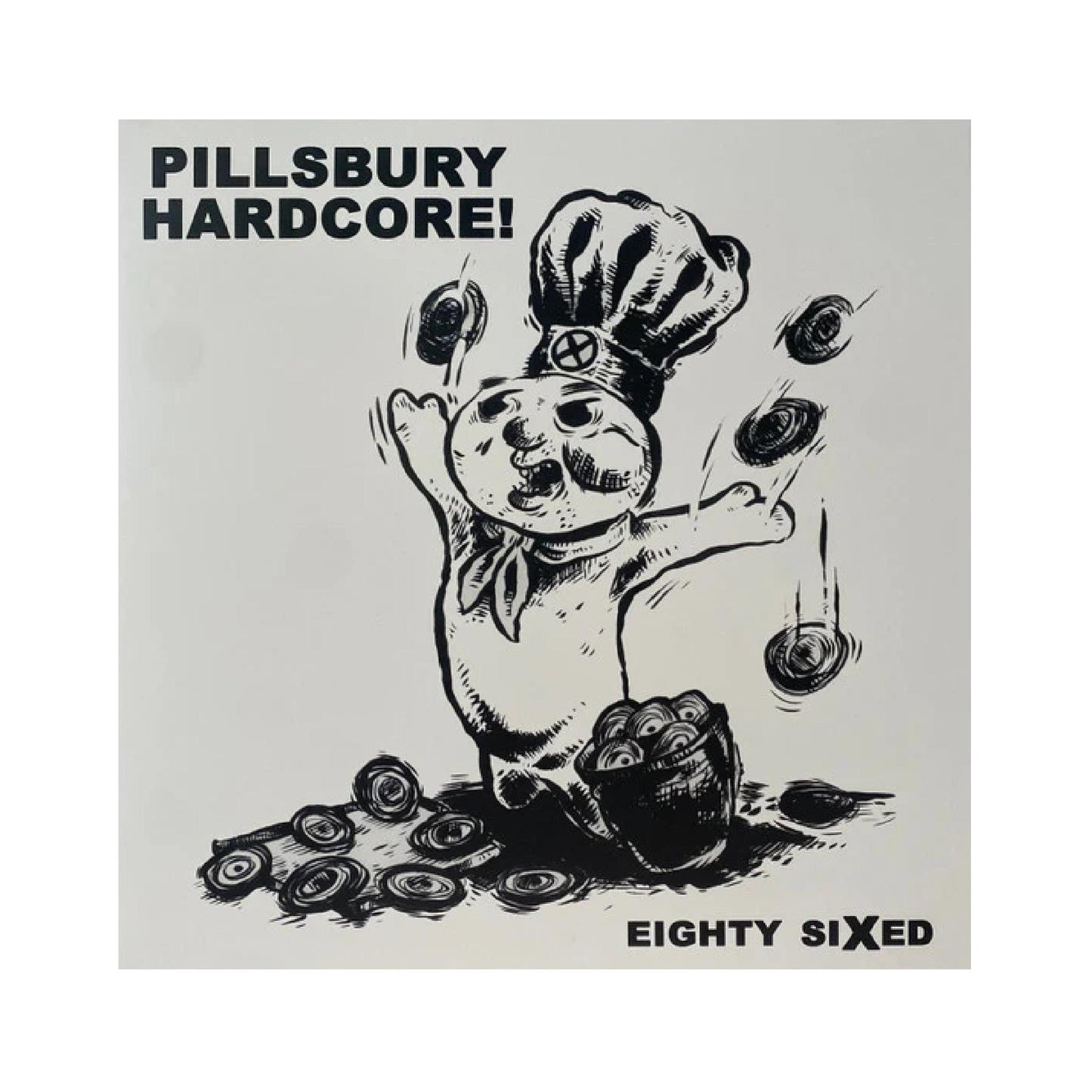 Pillsbury Hardcore - Eighty Sixed LP (color vinyl)