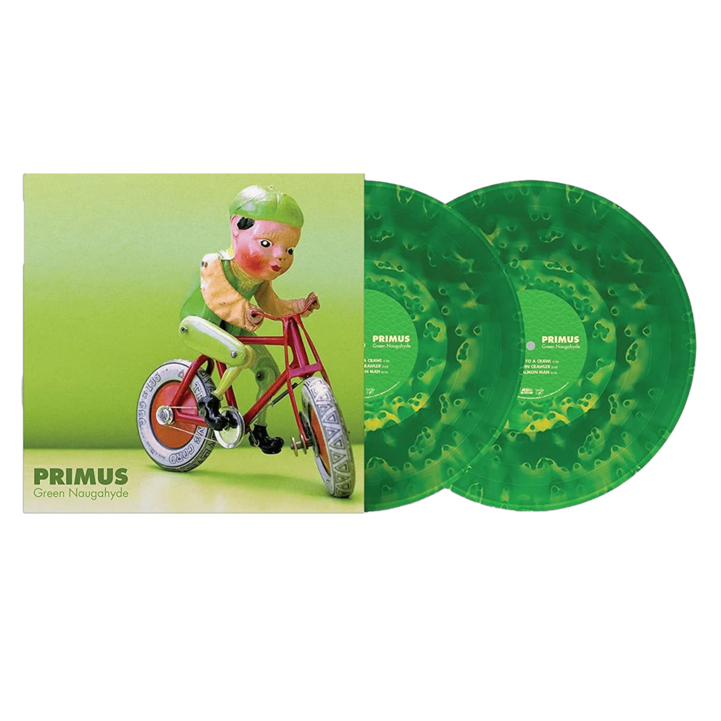 Primus - Green Naugahyde LP (10th Anniversary color vinyl)