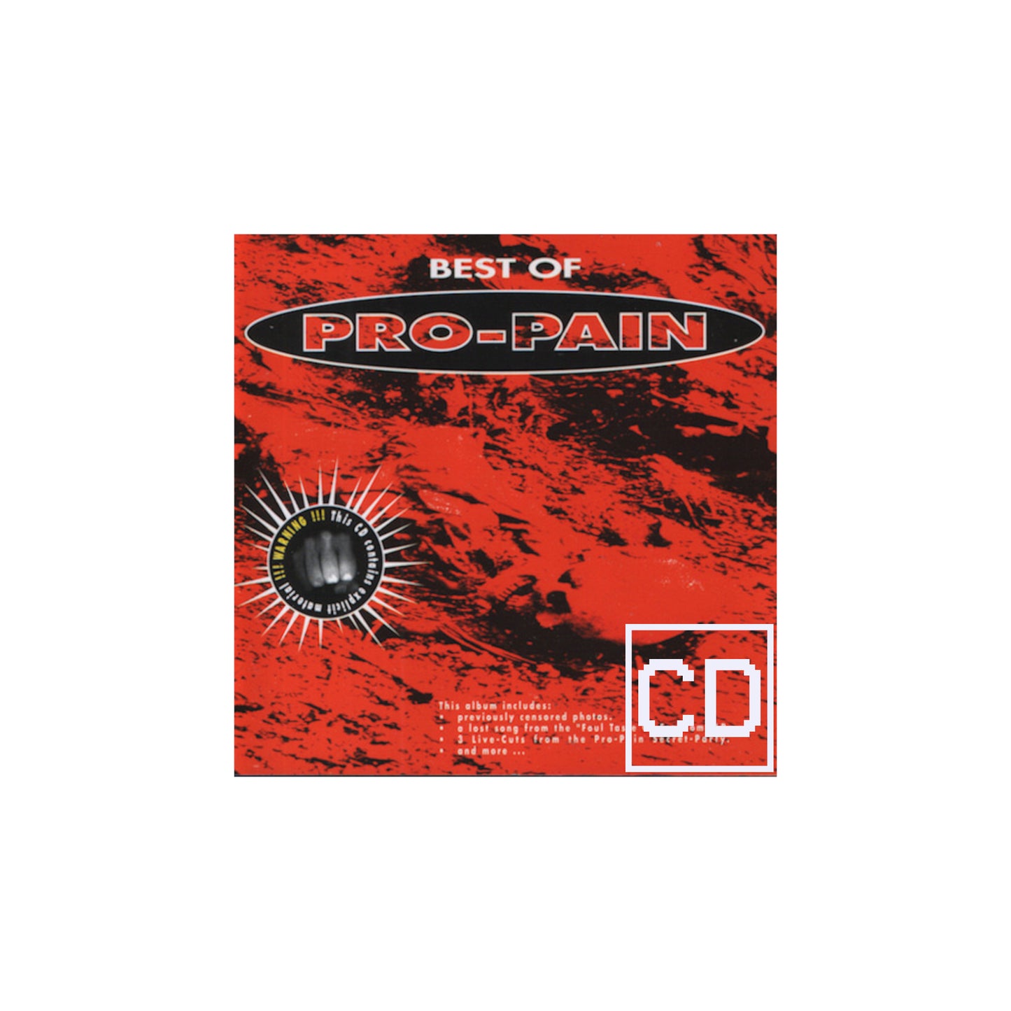 Pro-pain - Best of Pro-pain (1993-1996) CD