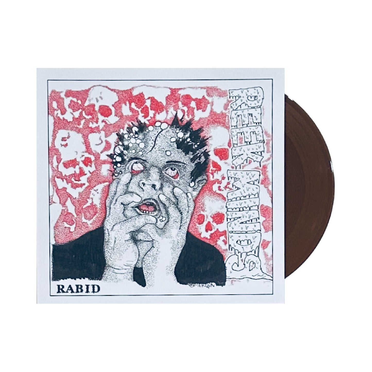 Reek Minds - Rabid 7" EP (color vinyl)