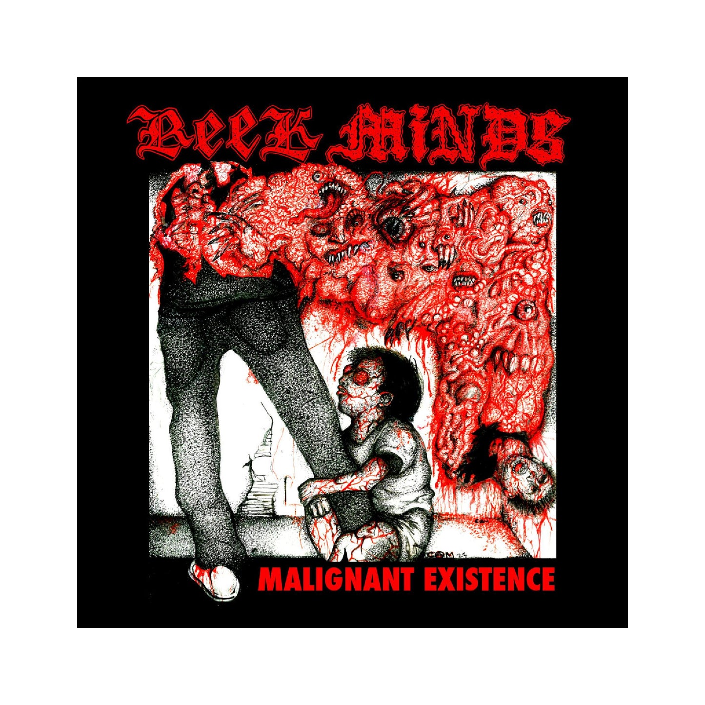 REEK MINDS - Malignant Existence LP (black vinyl)