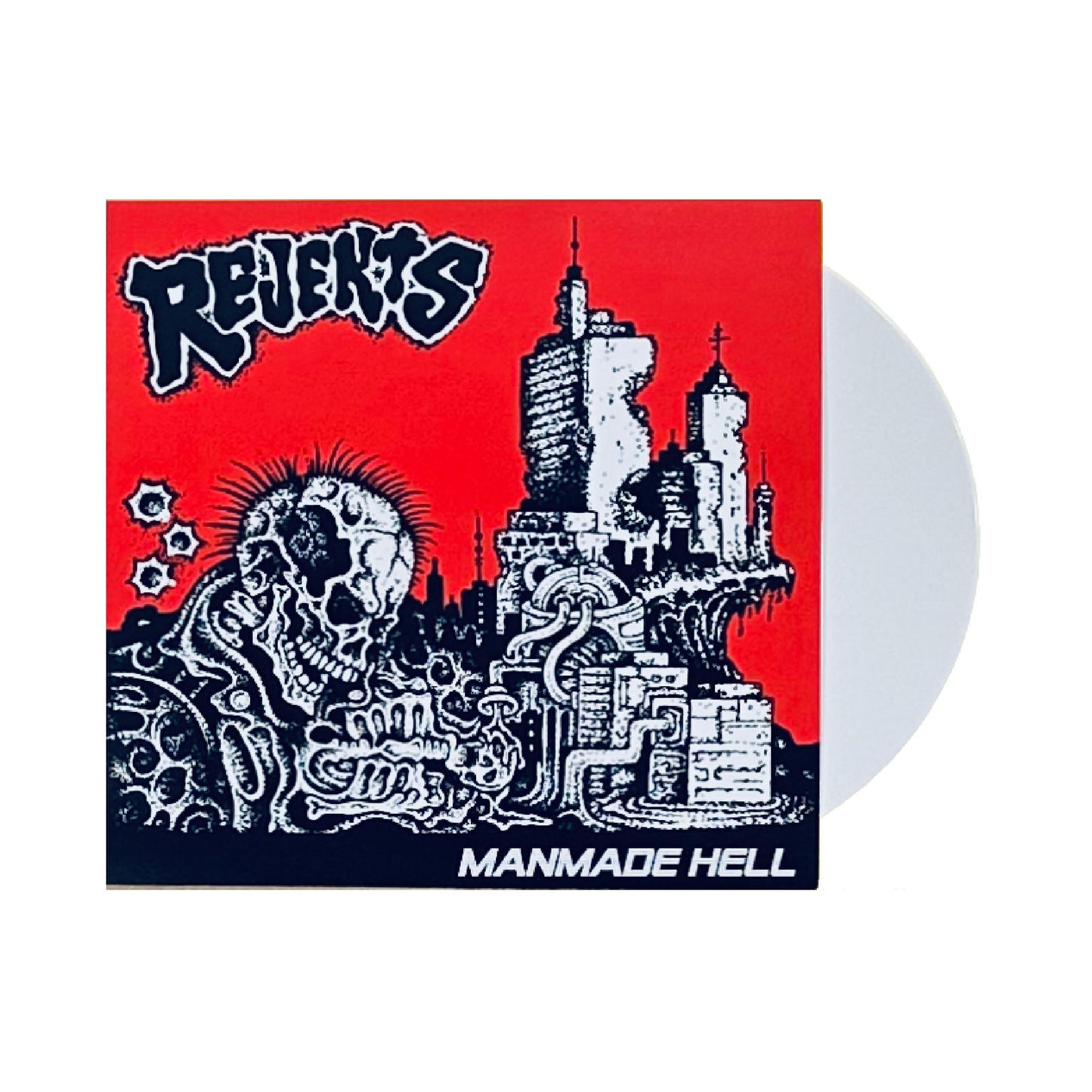 Rejekts - Manmade Hell 7" EP (color vinyl)