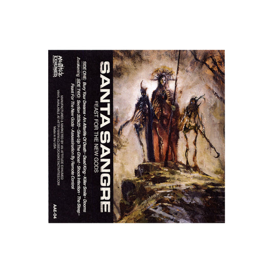 Santa Sangre ‎– Feast For The New Gods cassette tape