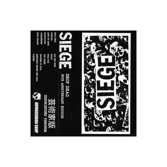 Siege - Drop Dead cassette tape