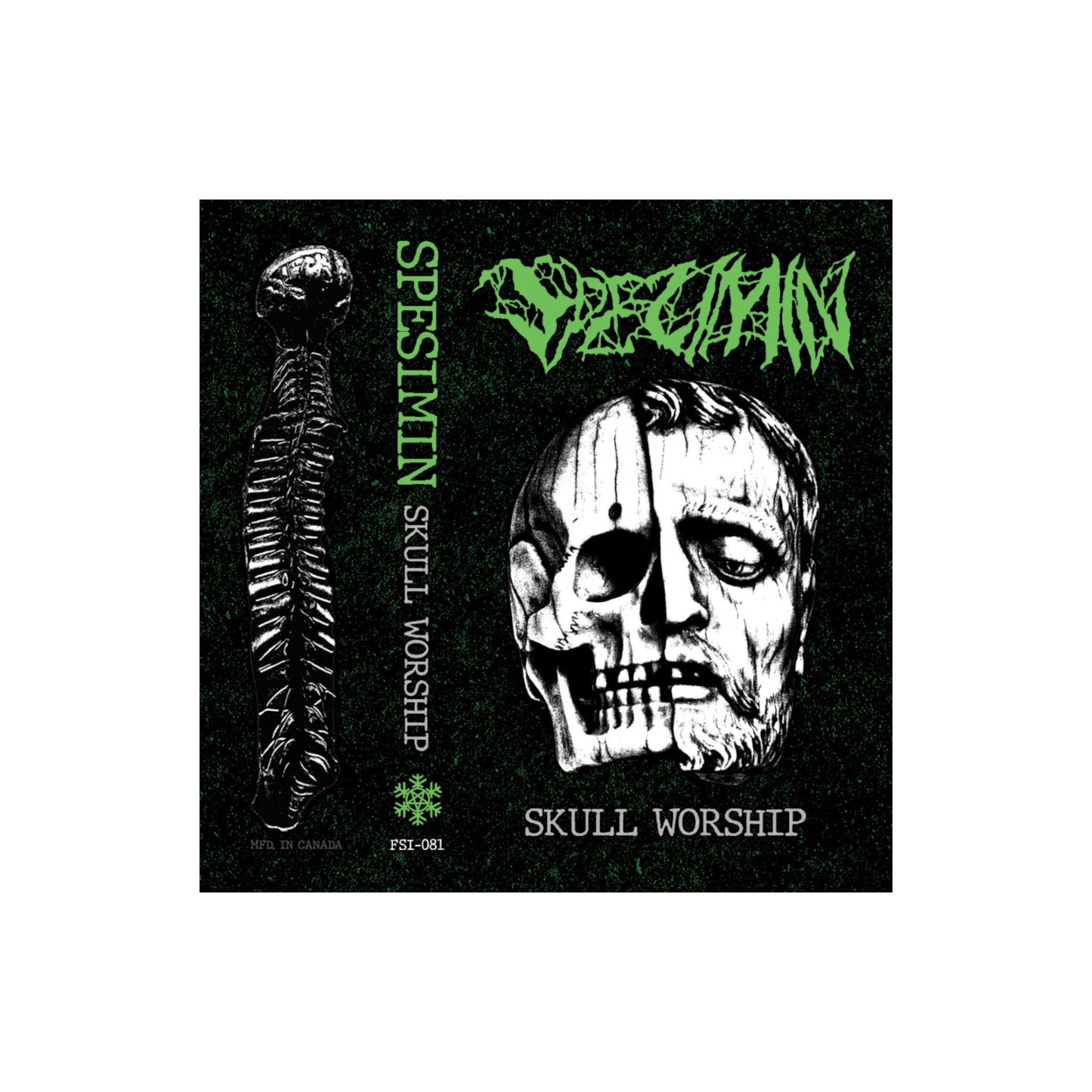 Spesimin - Skull Worship cassette tape