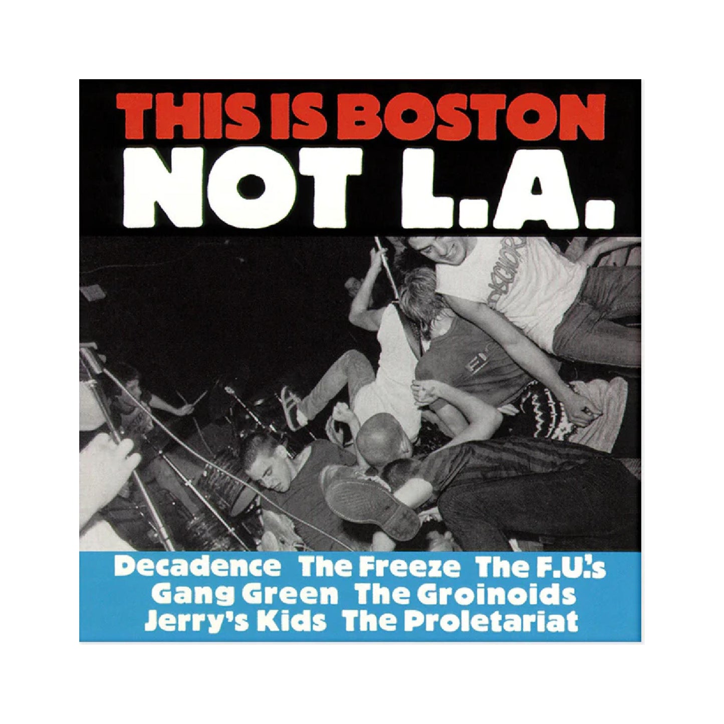 Various - This is Boston Not LA compilation LP (color vinyl)