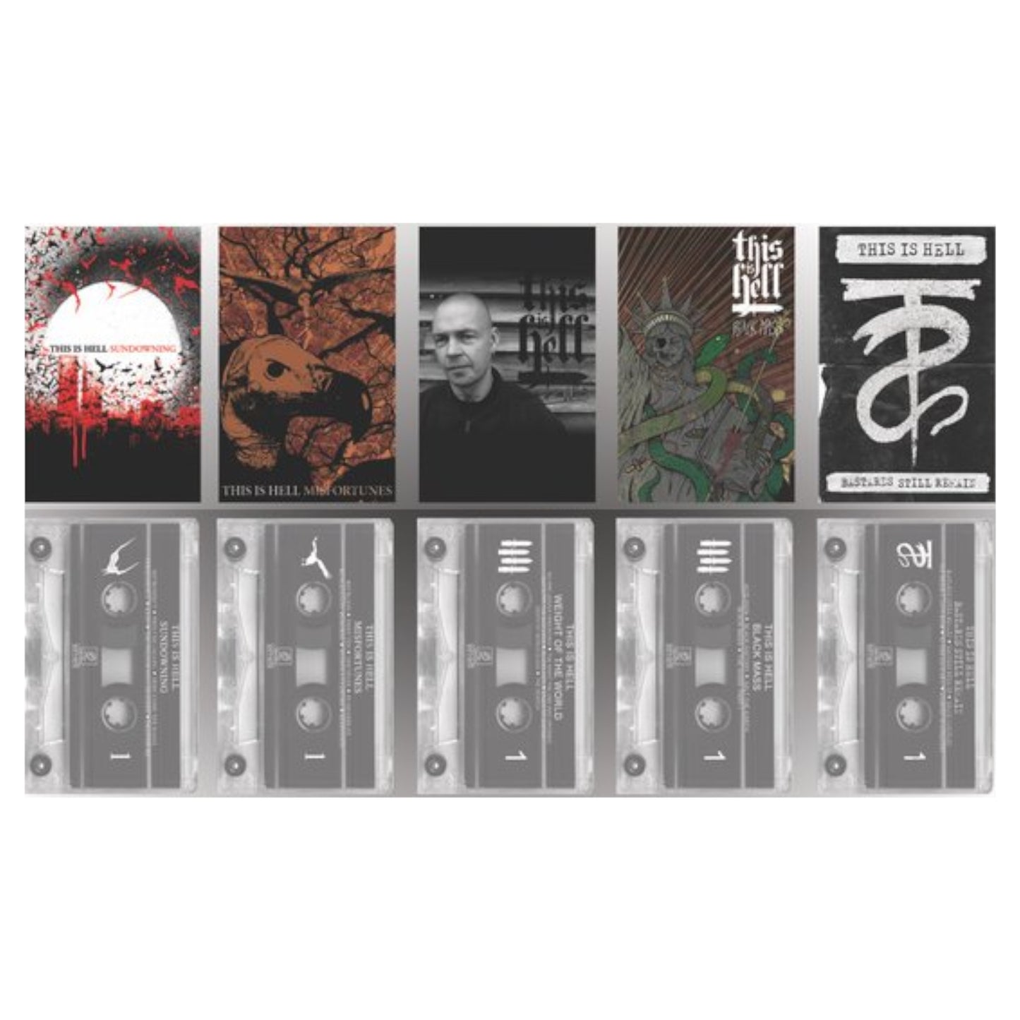 This is Hell - Full Length Cassette Tape Collection (5 cassettes)