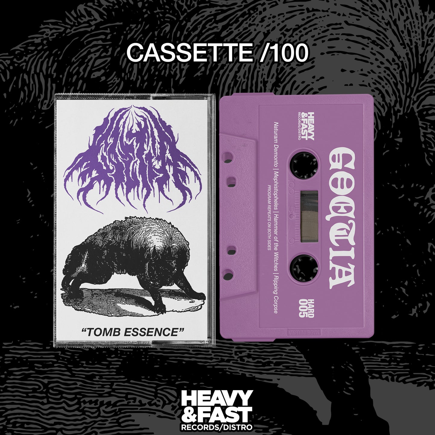 Goetia - Tomb Essence Cassette Tape