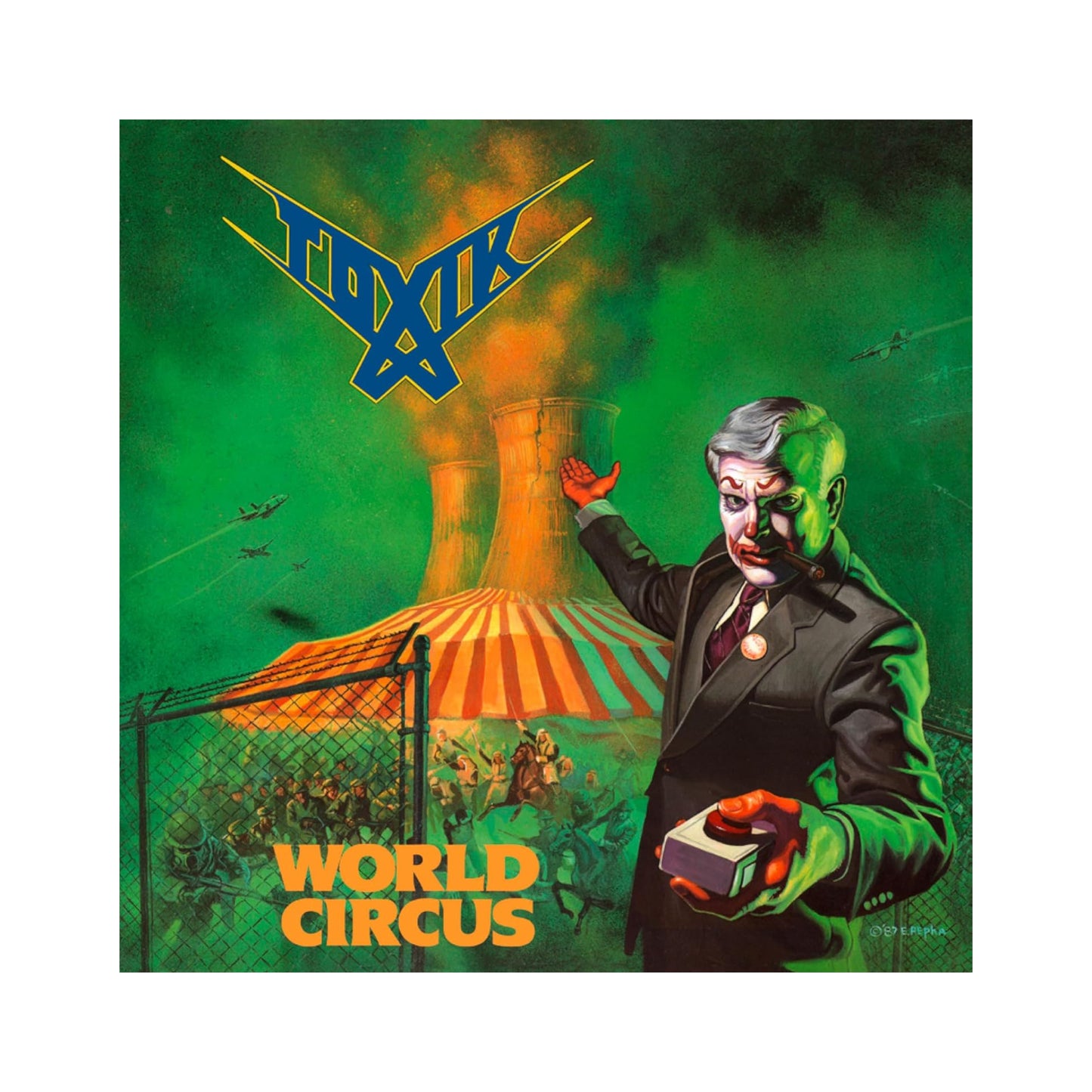 Toxik - World Circus LP (color vinyl)