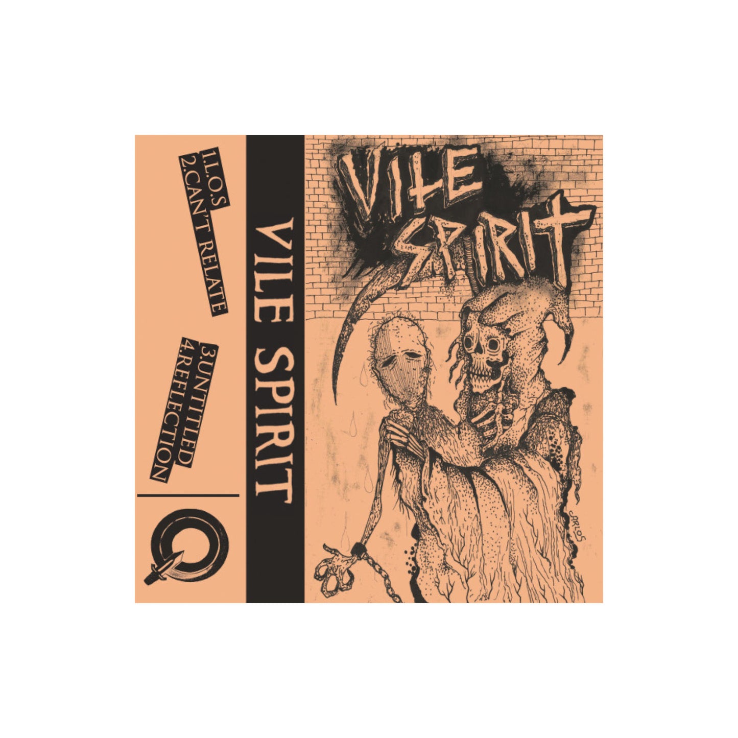 Vile Spirit - Demo 2017 cassette tape